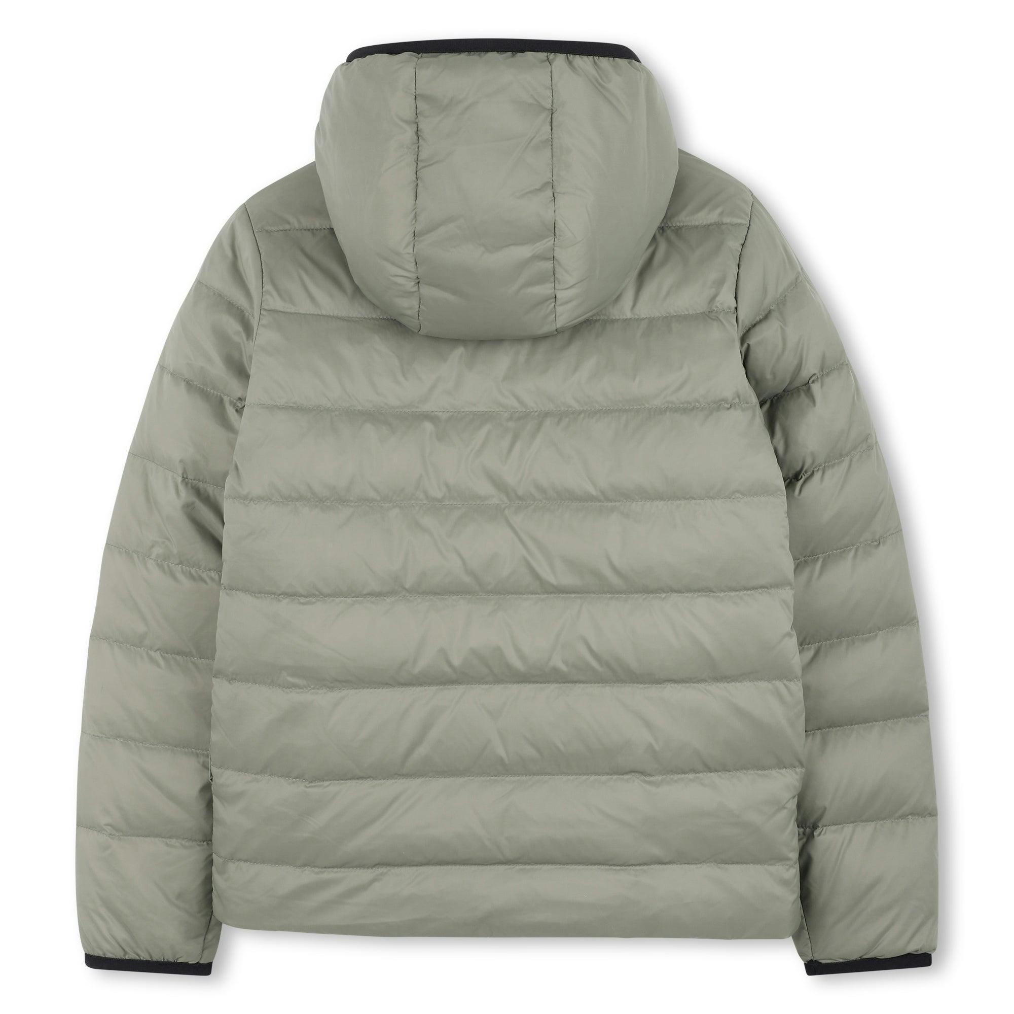 Green Reversible Puffer Jacket