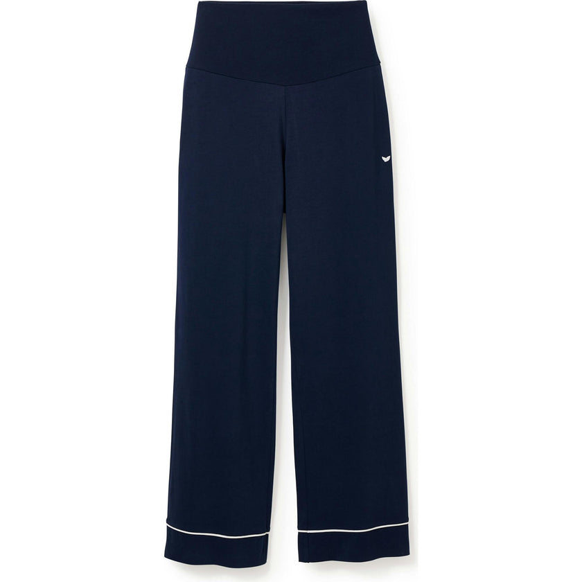 Women's Pima Maternity Pants in Navy