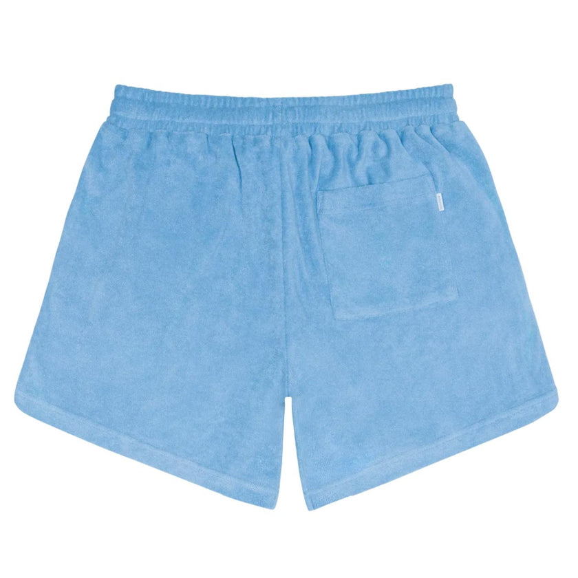 men's le marin blue french terry short