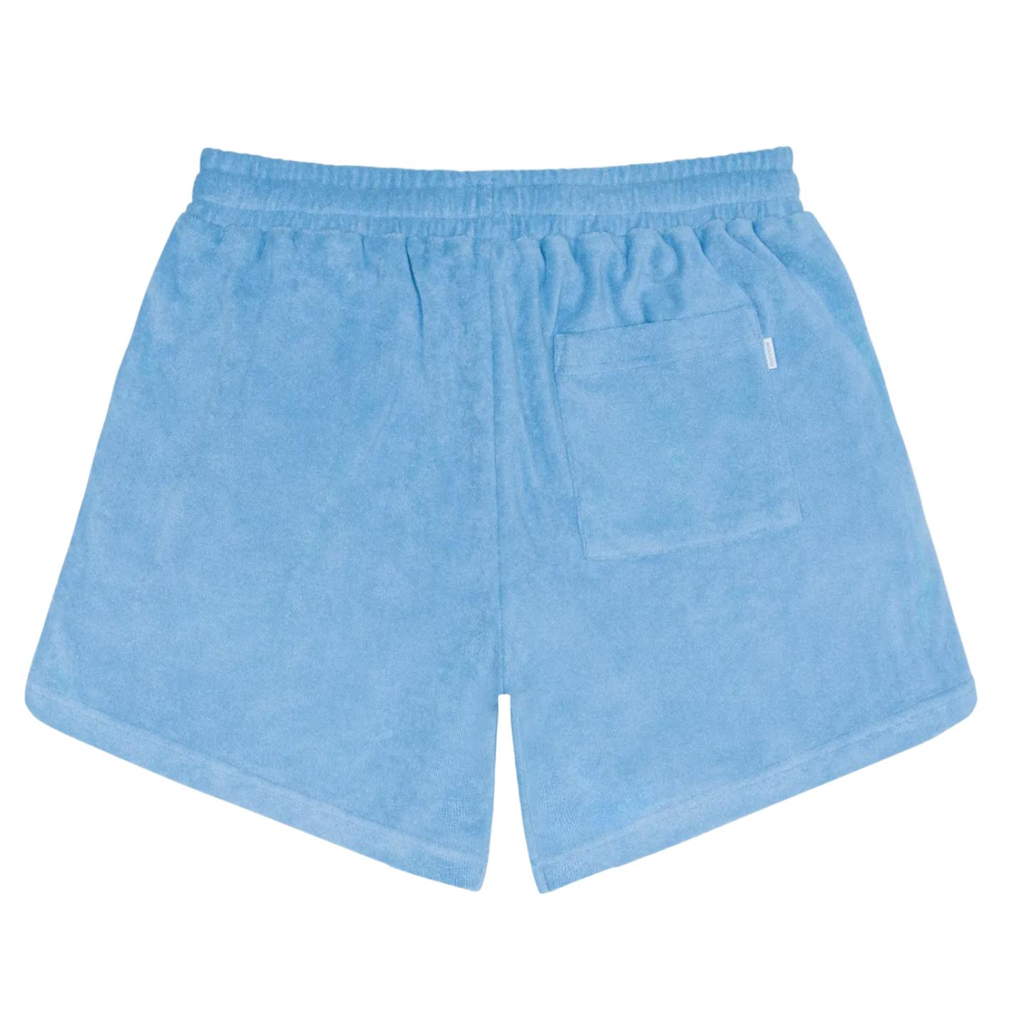 men's le marin blue french terry short