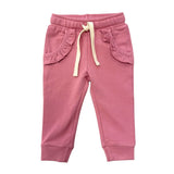 Girls Joggers in Mesa Rose