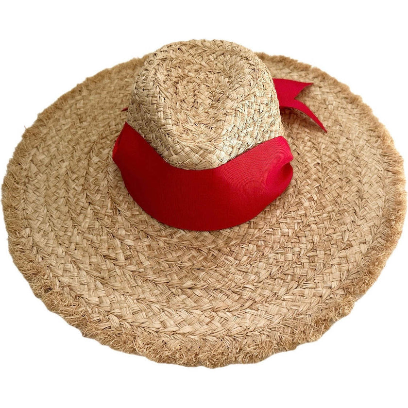 Women'S The Hydrangea Wide Grosgrain Ribbon Sun Hat