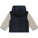 Reversible Colorblock Soft Fleece Jacket