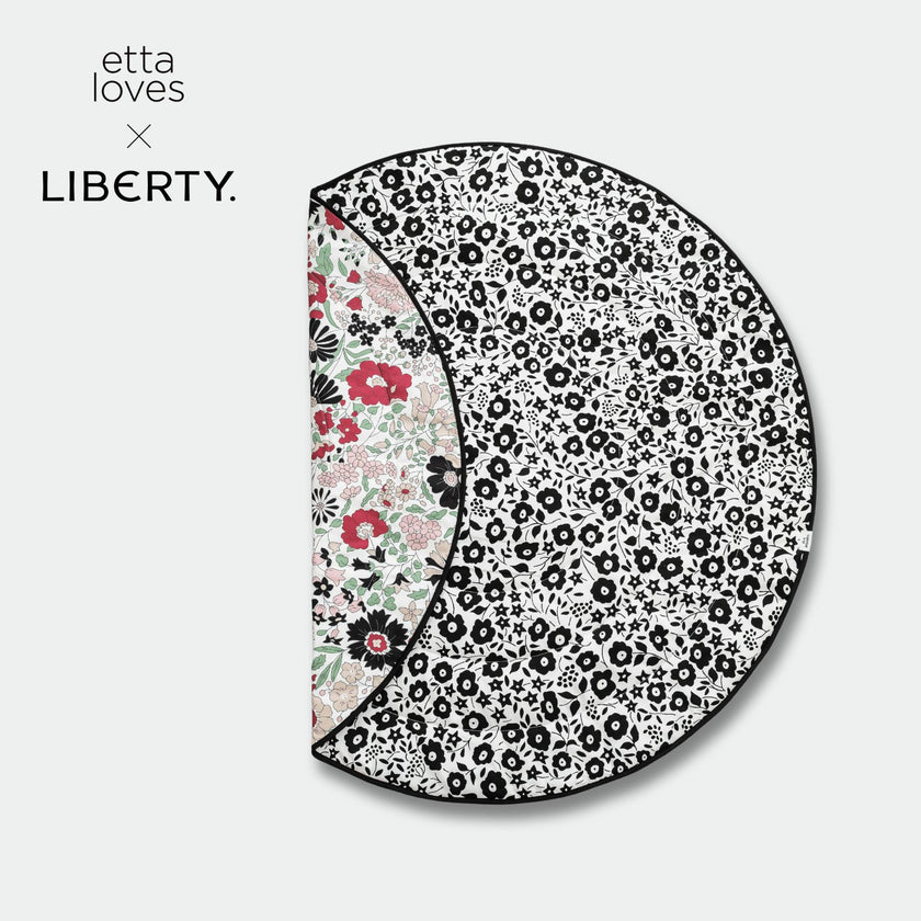 ETTA LOVES x LIBERTY – Reversible Sensory Playmat - birth to 12 months