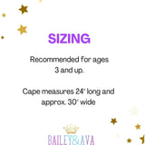 Superhero Star Power Cape Set, Pink