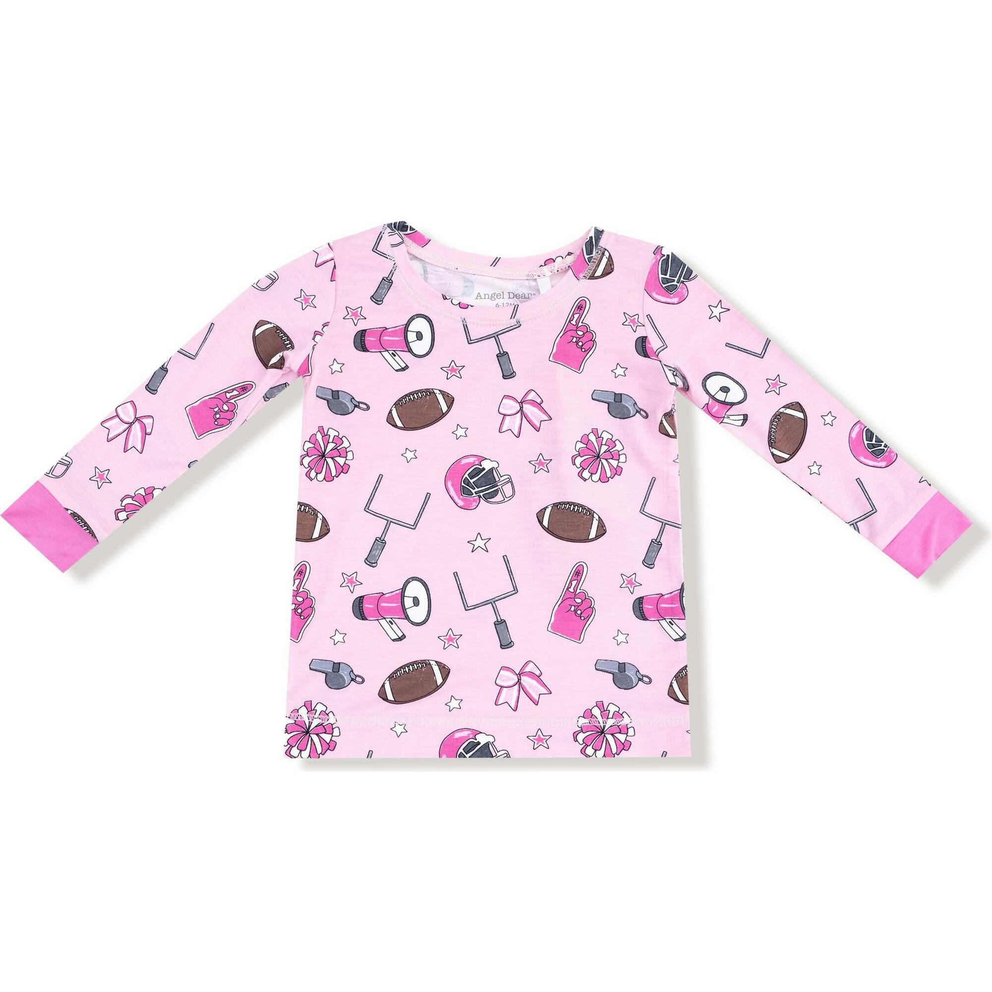 Game Day - Pink - Long Sleeve Loungewear Set
