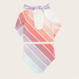 Coral Sea Rainbow Two Piece Long Sleeve