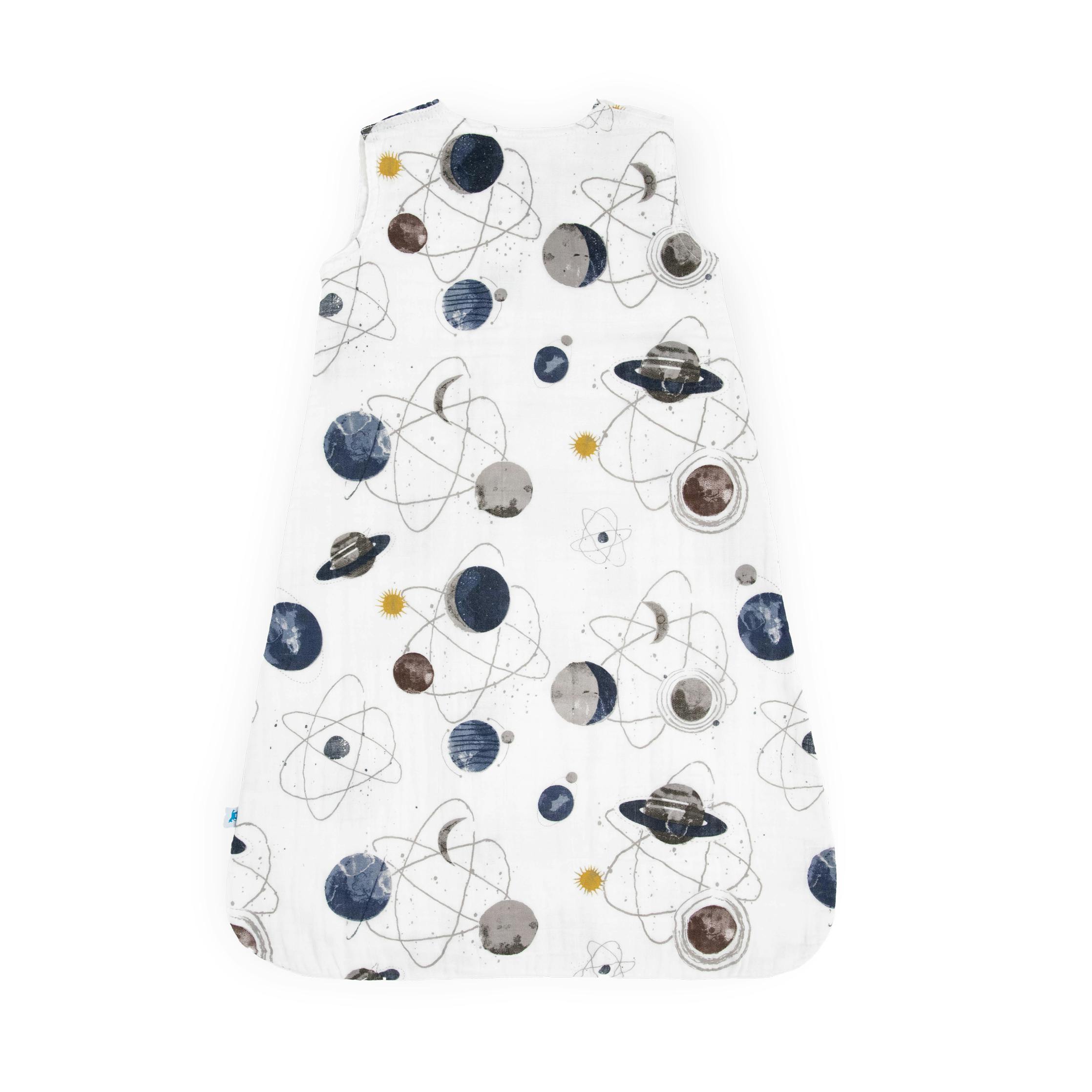Cotton Muslin Sleep Bag - Planetary