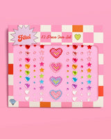 Rainbow Face Gems - 82 pc rainbow rhinestones