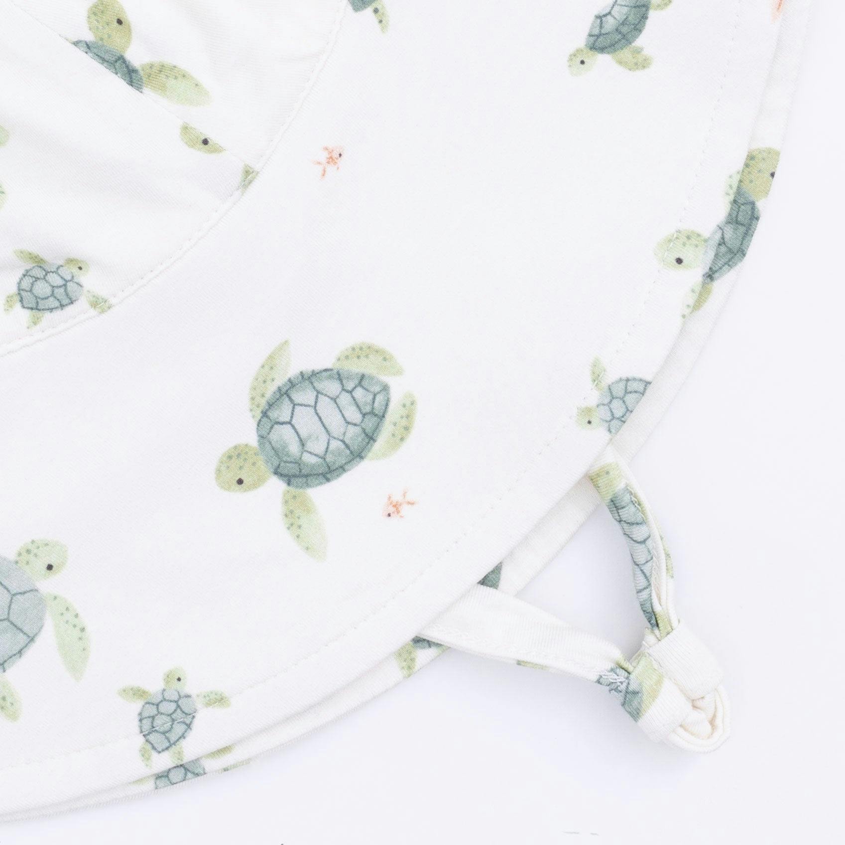 Sea Turtles - Wide Brim Sun Hat