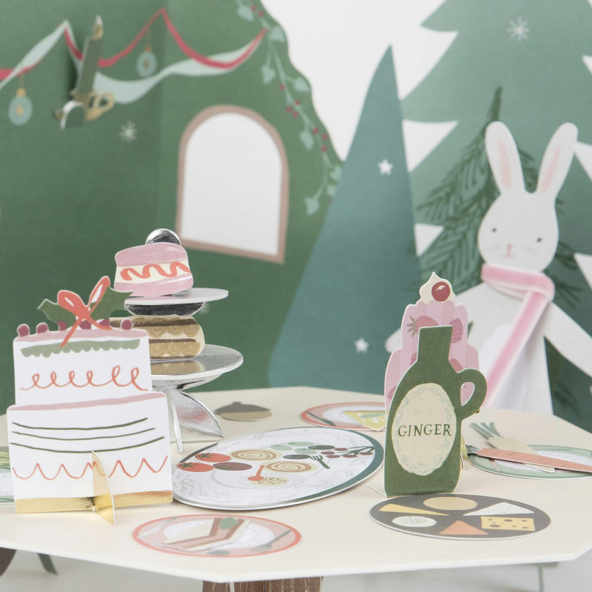 Owl'S Party Paper Play Advent Calendar