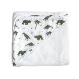 Hooded Towel in Darling Bows