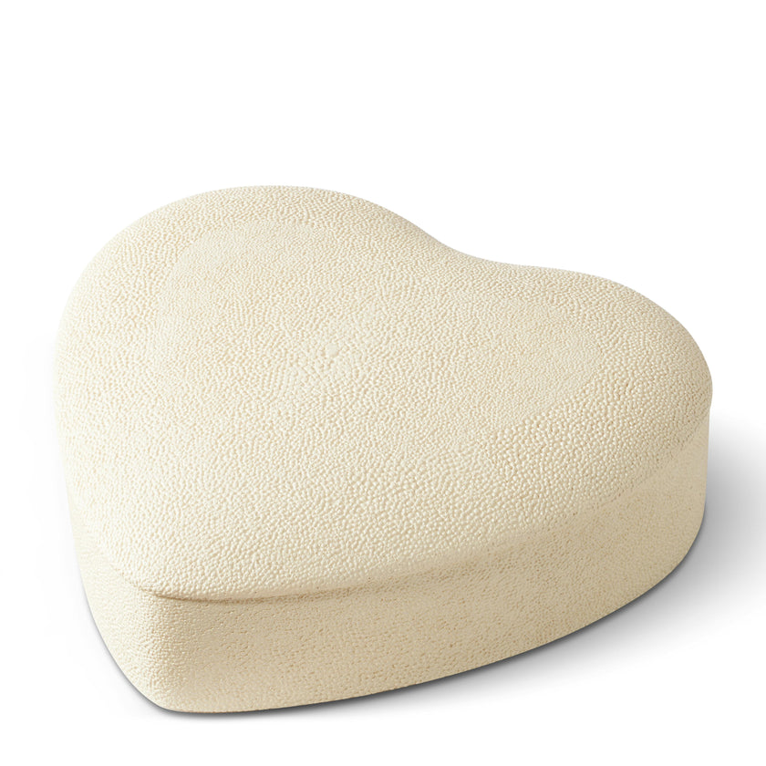 Shagreen Heart Jewelry Box