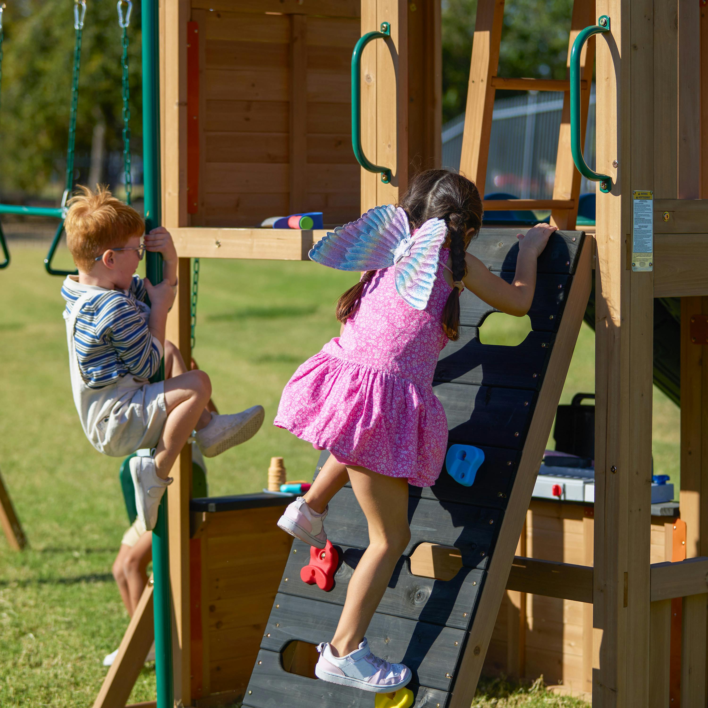 Parkwood Post Wooden Outdoor Swing Set