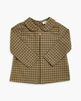 Darius Shirt Green Brown Check