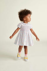 Hand-Smocked Baby Dress