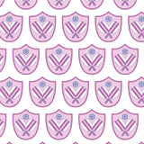 Emery Girls' Short Set - Pickleball Crest Pink
