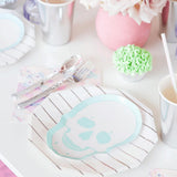 Pastel Skull Dessert Plates