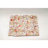 Midsummer Vine Timeless Floral Ruffle Zipper Pouch