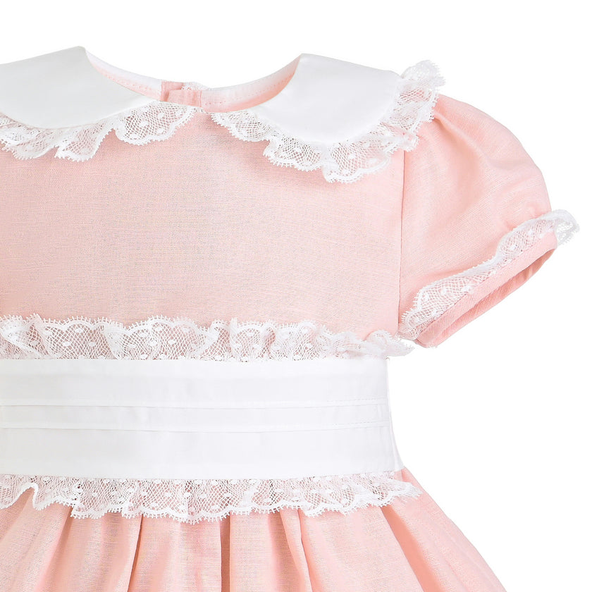 Light Pink Odette Bow-Back Dress