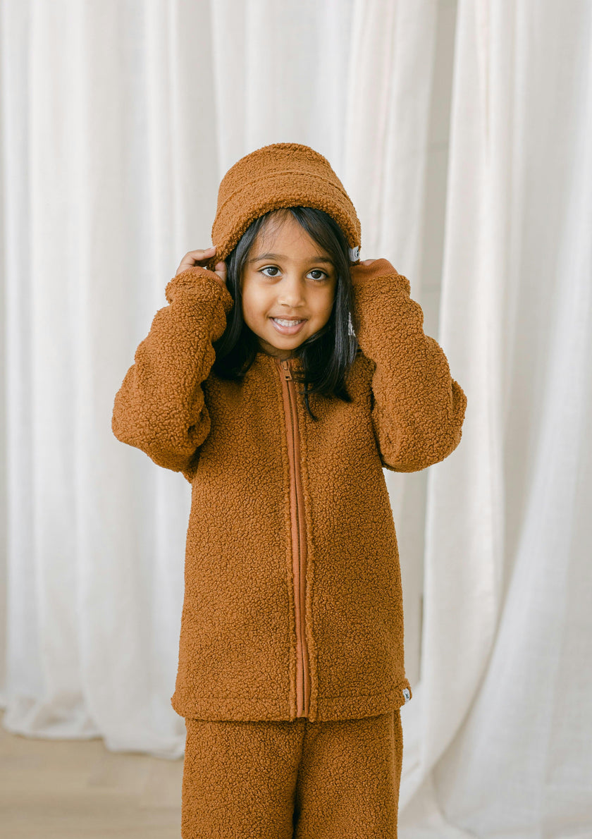 Signature Cozy Playsuit, Copper