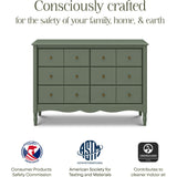 Liberty 6-Drawer Assembled Dresser