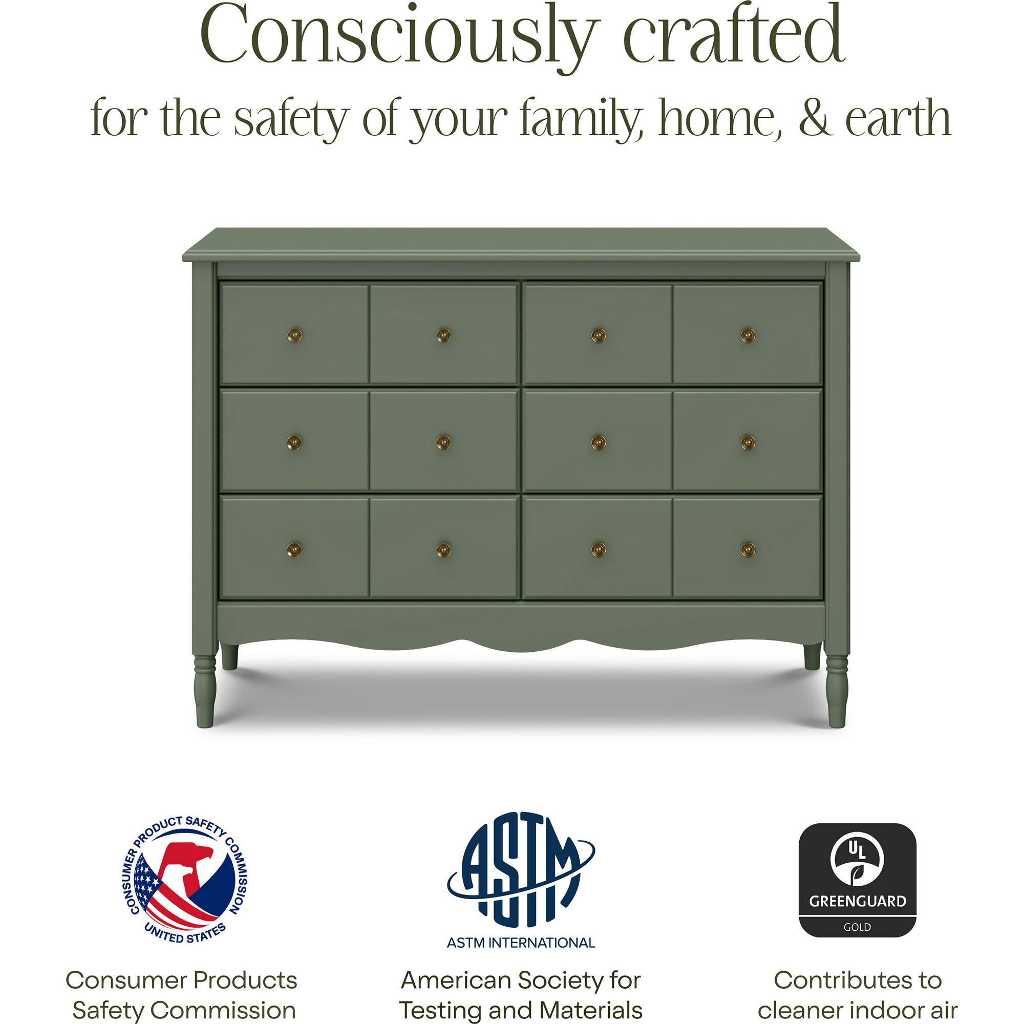 Liberty 6-Drawer Assembled Dresser
