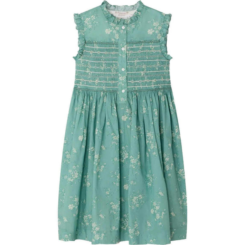 BONPOINT Fabiola Dress - Emerald