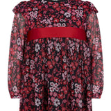 Chloe Winter Floral Party Dress
