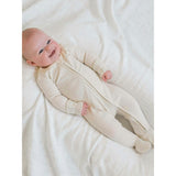 Kit Ribbed Zipper Sleeper