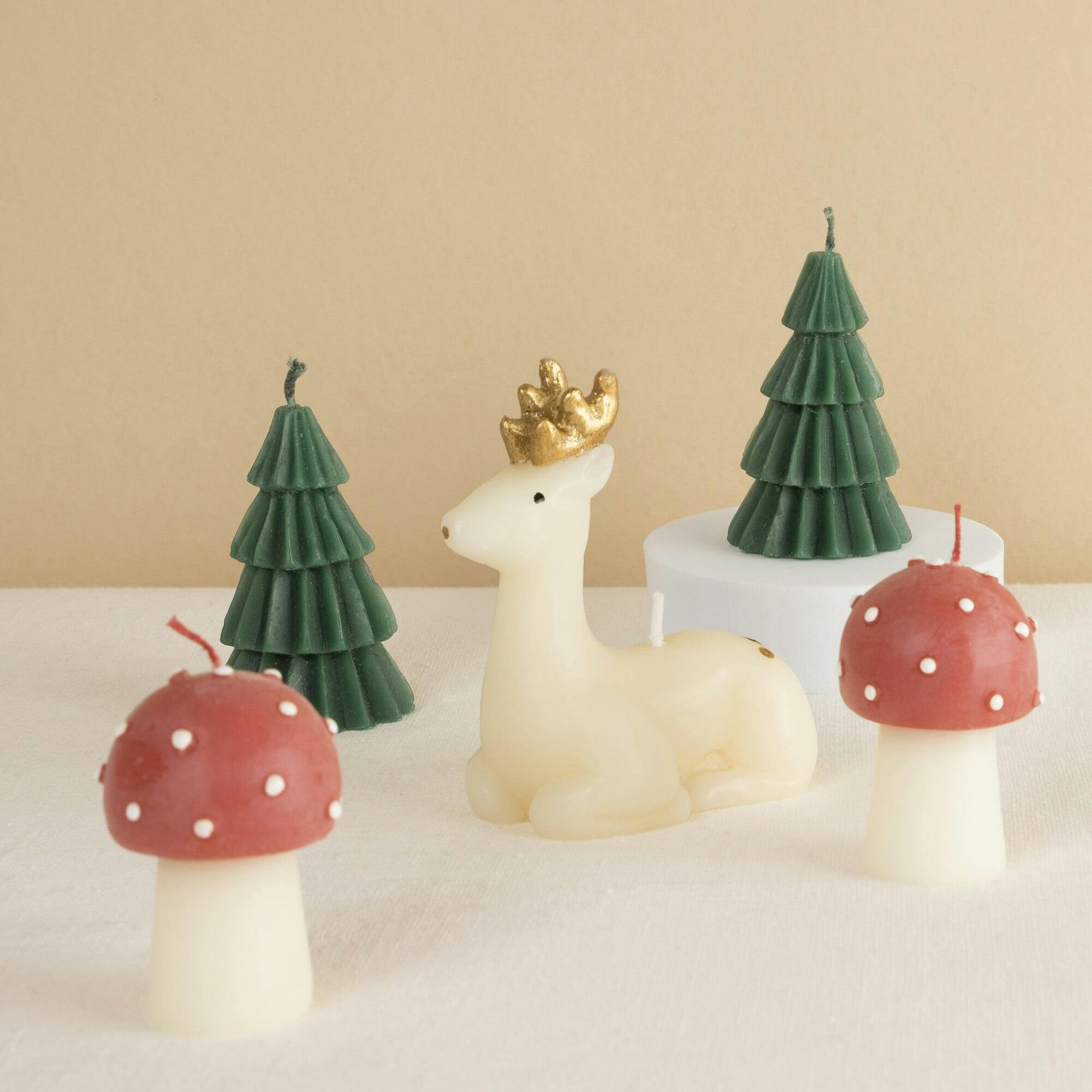 Winter Woodland Candles