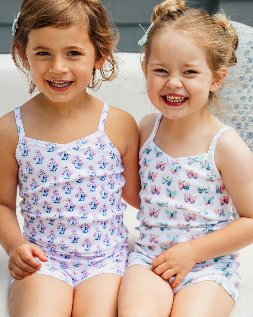The Organic Cami and Short Set [Butterflies]