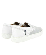 Slip On Sneaker, White Leather