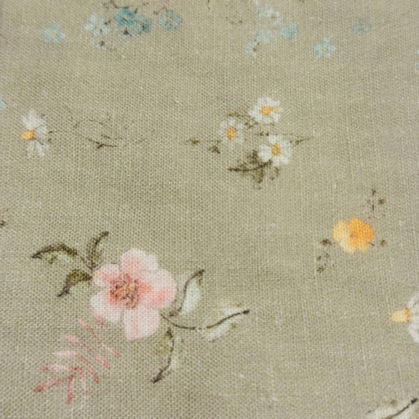 Layette Linen Bib – Hedgerow Floral
