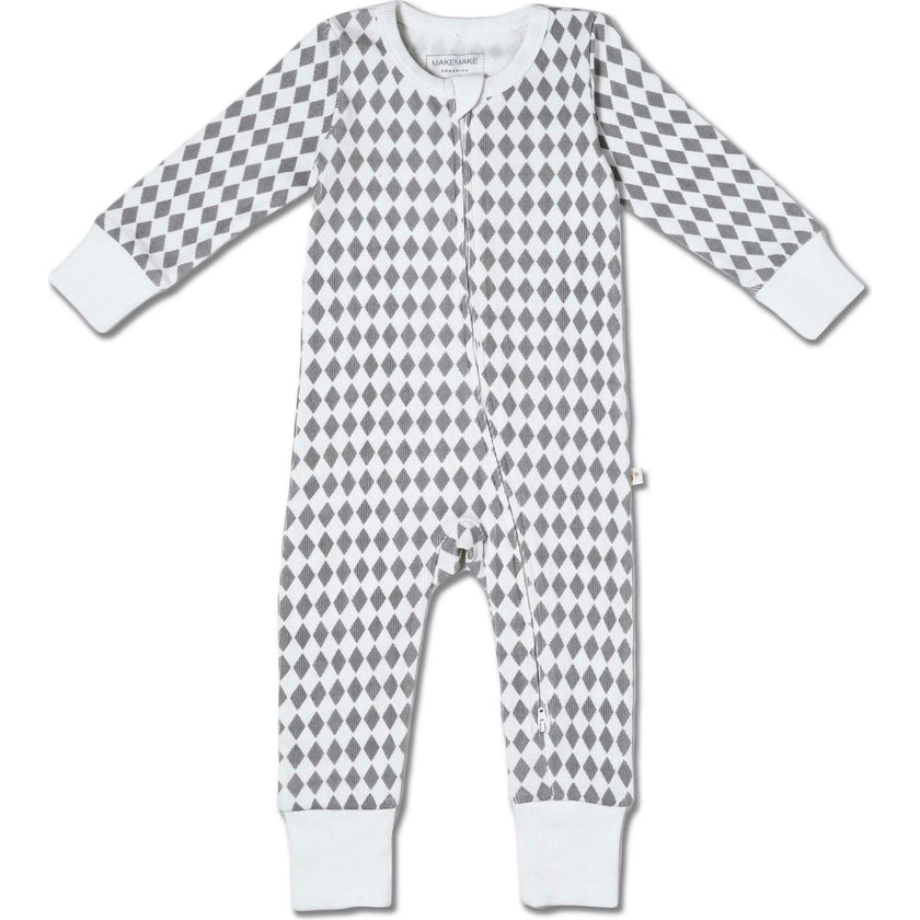 Organic 2-Way Zip Romper