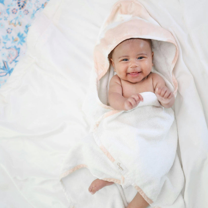 Parker Tie-Dye Hooded Baby Bath Towel
