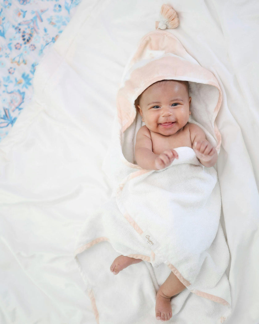Parker Tie-Dye Hooded Baby Bath Towel