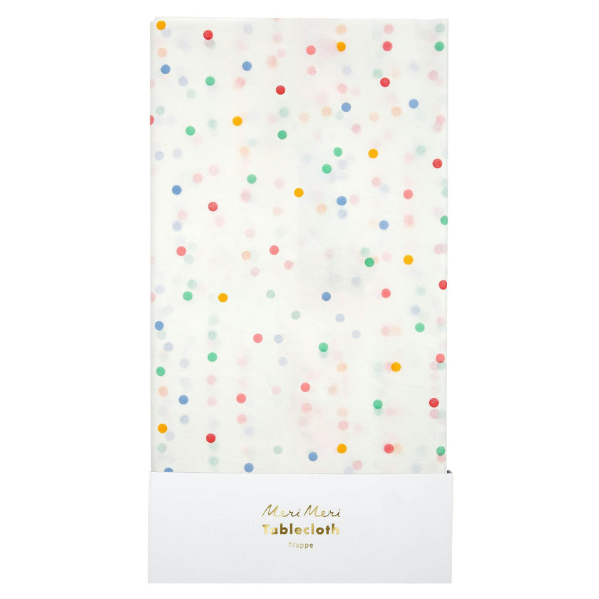 Spotty Paper Tablecloth