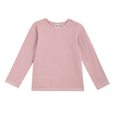 Pink Solid Wool-Blend Pajama Set