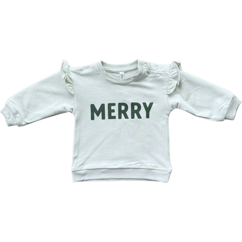 Ruffle Sweatshirt Ballerina