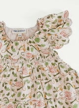 Mimi Dress - Palm Beach Happy Monkey