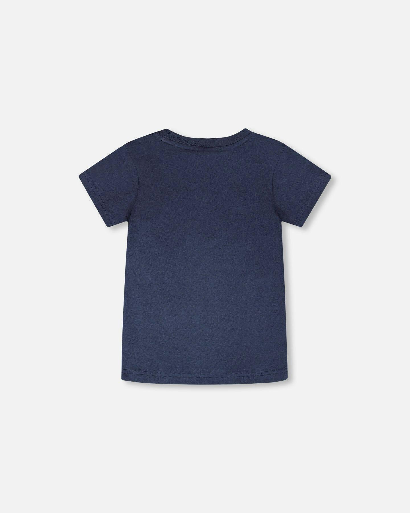 Organic Cotton Short Sleeve T-Shirt Blue