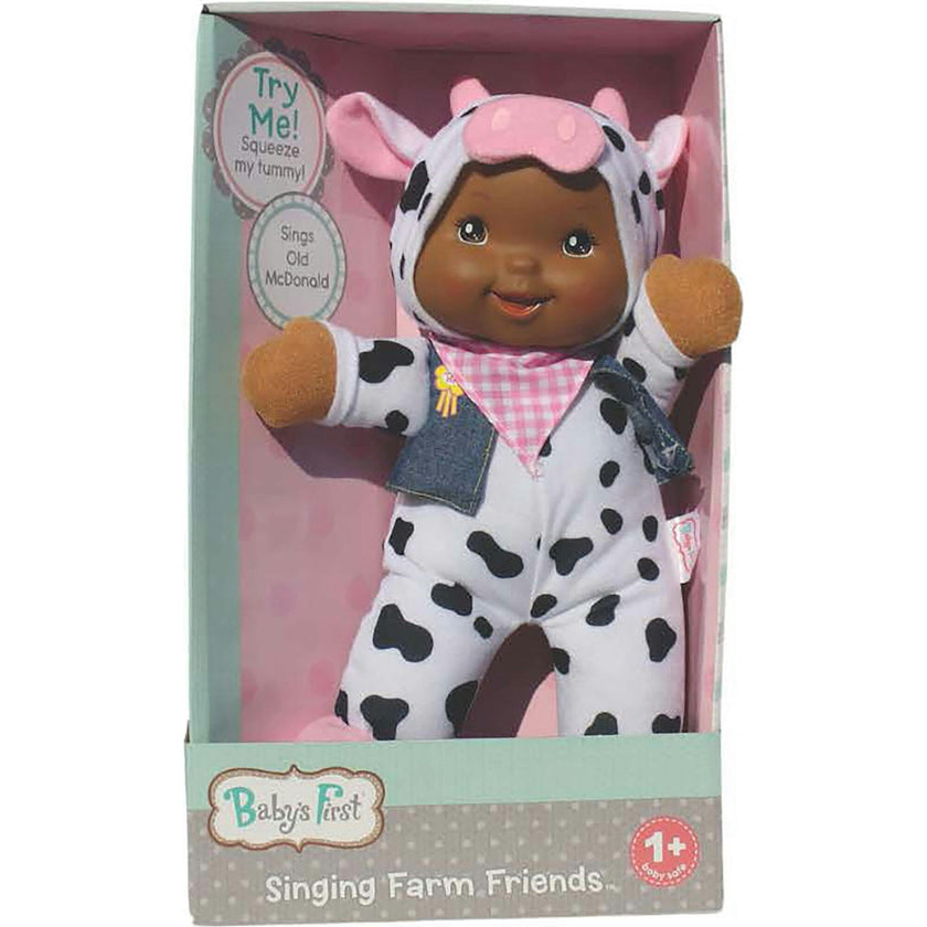 Baby's First 12" Soft Body Baby Doll W/ Farm Animals