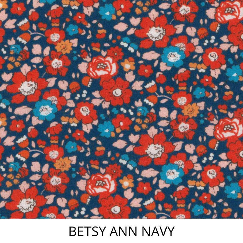 Liberty Of London Hair Bundle - Betsy Ann navy