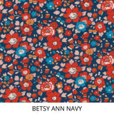 Liberty Of London Hair Bundle - Betsy Ann navy