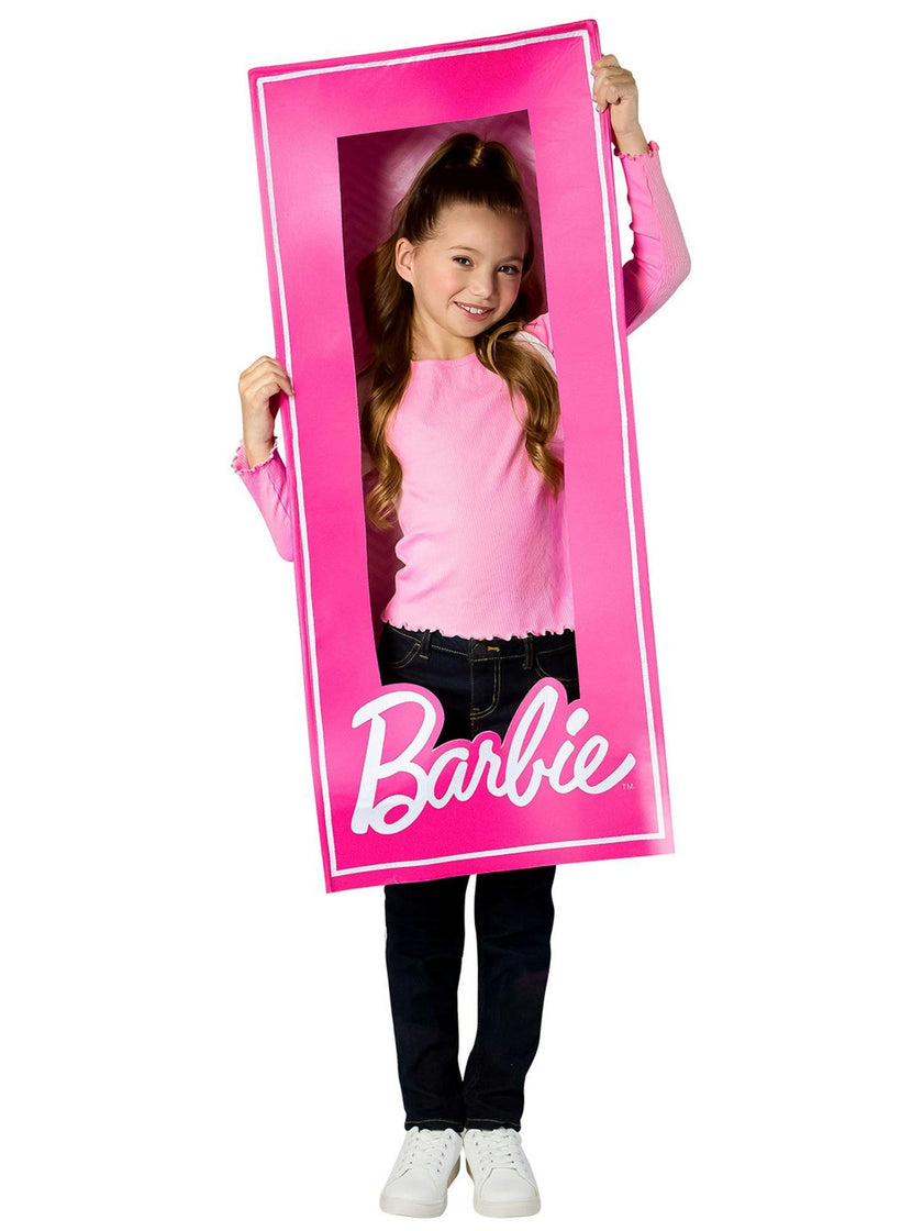 Girls' Barbie Classic Life-Size Doll Box Costume