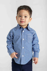 Gingham Button Down Shirt