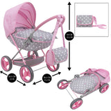 Cotton Candy Pink: Doll Deluxe Pram Doll Accessory
