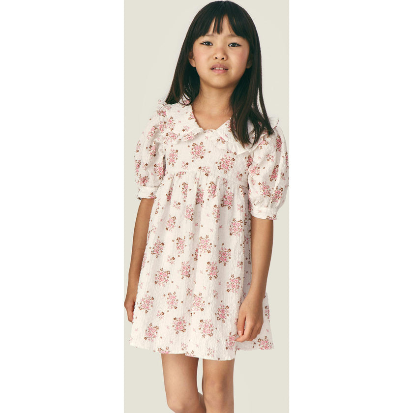 Mipounet SS26 Paloma, Dress Ecru Pink