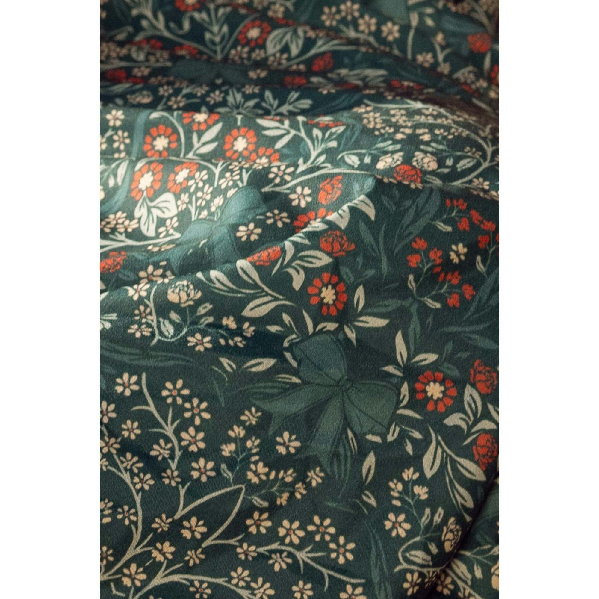 Rayna Dress in Teal Ribboned Garden